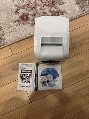 Оборудование для типографии: Термопринтер этикеток Xprinter XP-365B (белый) — 3