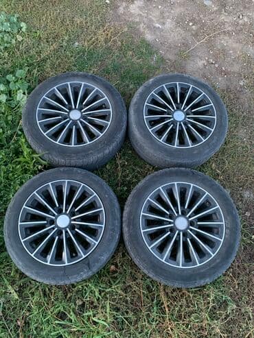 e39: Колеса в сборе 215 / 55 / R 16, Зима, Б/у, Комплект, Легковые, Литые, отверстий - 5 — 2