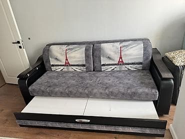 электро качалька: Прямой диван, Б/у — 1