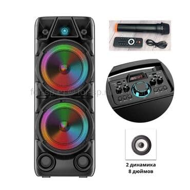 акустические системы billboard с пультом ду: Портативная колонка BT Speaker ZQS-8210 с микрофоном и пультом — 4