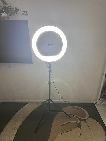 Кольцевая LED‑лампа на штативе - Диаметр кольца: около 40-45см — 5