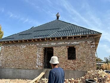 Буюртмага тосмолор: Металлическая кровля и подшивка карнизов - Профессиональный монтаж — 3