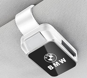 Ички жасалга: Держатель для очков в машине с лого BMW,MERCEDES и без логотипа — 1