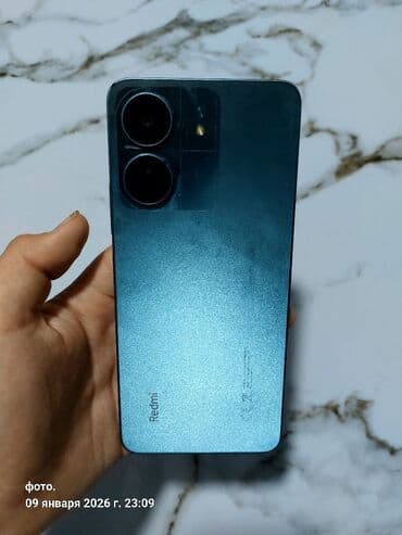 планшет ноутбук 2 в 1: Redmi, Redmi 13C, Б/у, 256 ГБ, цвет - Голубой — 1