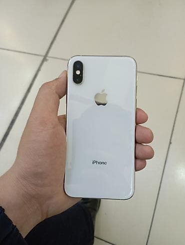 mchose a7 ultra: IPhone Xs, Б/у, 256 ГБ, Серебристый, Защитное стекло, Чехол, 70 % — 3