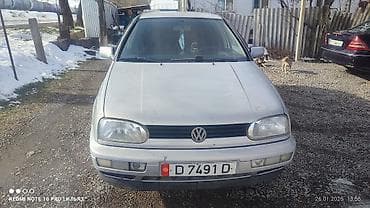 r16 4x100: Volkswagen Golf: 1994 г., 1.6 л, Механика, Бензин, Хэтчбэк — 6