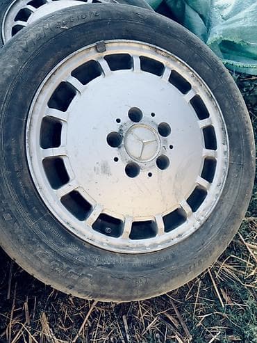 полик 5 д: Диски R 15 Mercedes-Benz, Комплект, отверстий - 5, Б/у — 2