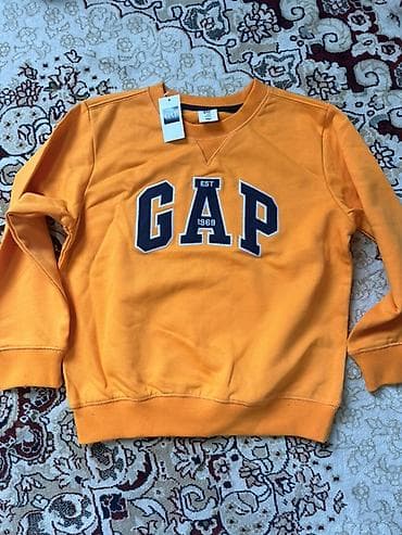 худи gap: Свитшот GAP Logo Crewneck - Бренд: GAP - Модель: классический — 1