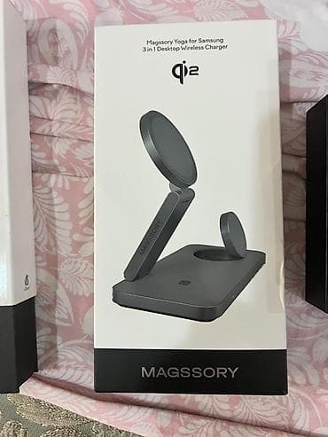 MagsSory Yoga for Samsung — настольная беспроводная зарядка 3-в-1 с — 1