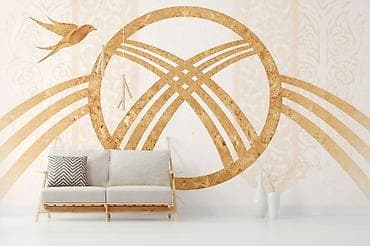 распродажа обоев: Фотообои - моющиеся Цена - 790 сом кв метр от 10 кв -740 сом от 20 кв — 2