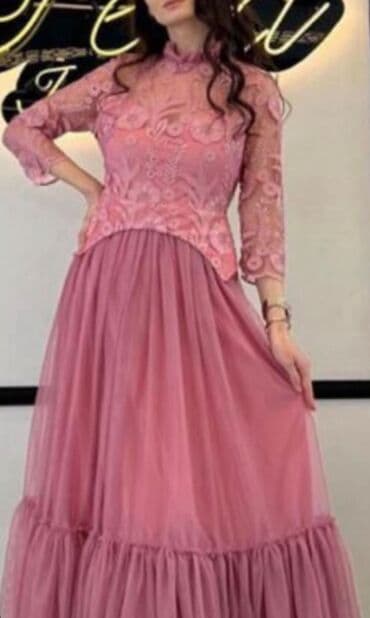 Вечернее платье, 44, 46 (M), Рукава: Длинные at lalafo.kg Вечернее платье, 44, 46 (M), Рукава: Длинные