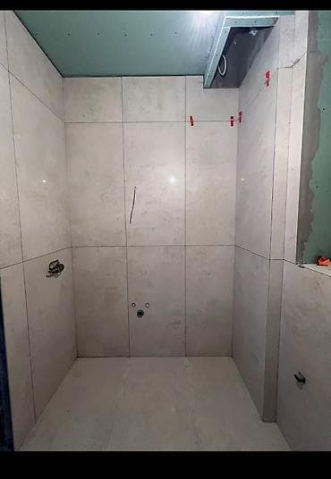 Буюртмага терезелер: Дубалдарды коюу үчүн даярдоо, Дубалдарды грунттоо үчүн даярдоо, Плиткаларды кесүү | Карапа плиткасы, Керамогранит плиткасы, Мозаика плиткасы | Тикелей төшөө, Диагоналдуу төшөө, Горизонталдуу төшөө 3-5 жылдык тажрыйба — 7