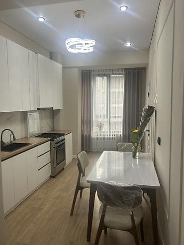 2 бөлмө, 54 м², Элитка, 3 кабат, Евроремонт lalafo.kg да 2 бөлмө, 54 м², Элитка, 3 кабат, Евроремонт