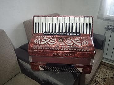 ретро радио: Аккордеон Weltmeister - Клавиатура: 41 клавиша (правая рука) — 1