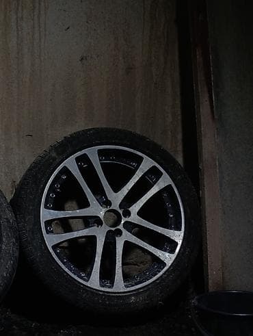 jetta 2: Колеса в сборе 205 / 45 / R 17, Лето, Б/у, 1 шт, Легковые, Литые, отверстий - 5 — 1