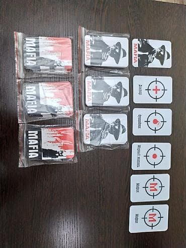 Продаю карточки для настольной игры Mafia В наличии есть 6 колоды