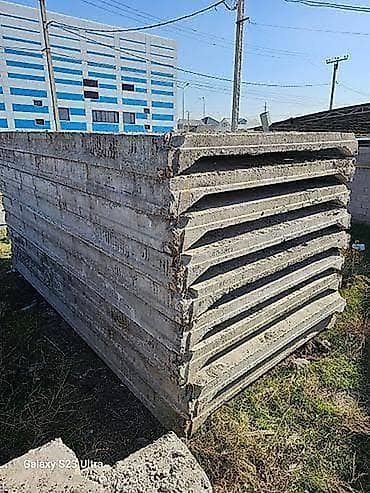 Дом и сад: Железобетонные дорожные плиты Описание: - Тип: массивные — 1