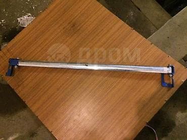 Другой тюнинг: Передний бампер на Субару Легаси Б4 в сером цвете. Весь ровный без — 2