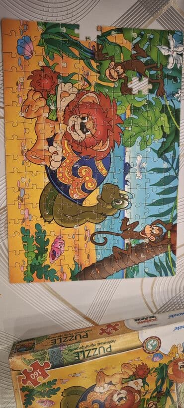 игровые наборы: Набор детских пазлов различных серий и размеров. Что внутри по фото — 7