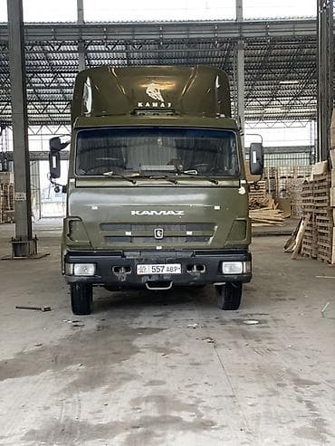 камаз бортовой с прицепом: Тягач, Камаз, 1989 г., Бортовой — 4