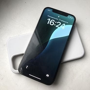 IPhone 12 Pro, Б/у, 256 ГБ, Графит, Чехол, 75 % at lalafo.kg IPhone 12 Pro, Б/у, 256 ГБ, Графит, Чехол, 75 %