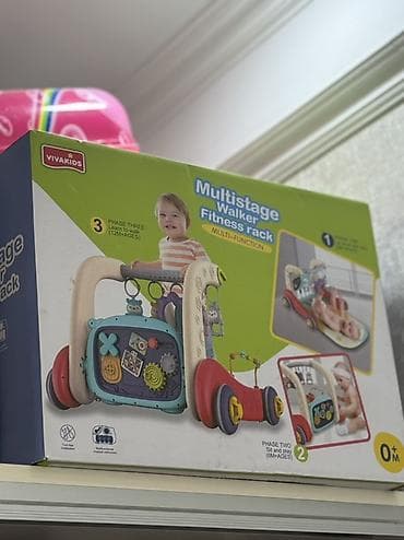 Развивающий многофункциональный ходунок VIVAKIDS Multistage Walker