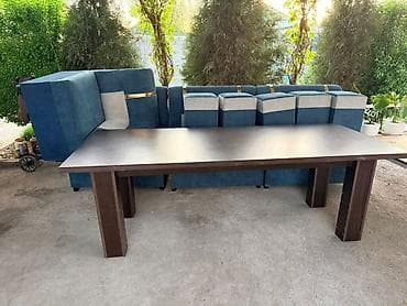 мягкое кресло: Комплект мягкой мебели, цвет - Синий — 3