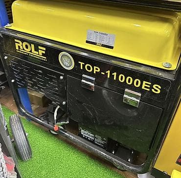 Генераторы: Бензиновый электрогенератор ROLF TOP-11000ES - Тип: бензиновый — 1