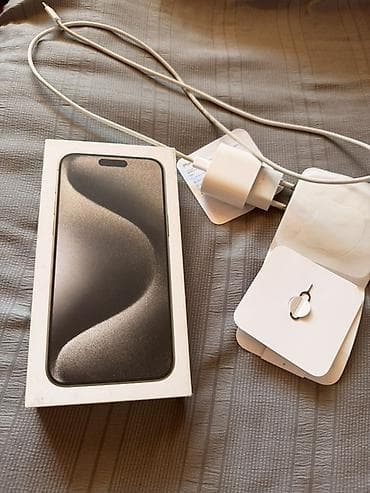 i5 8400: IPhone 15 Pro Max, Новый, 256 ГБ, Natural Titanium, 87 % — 4
