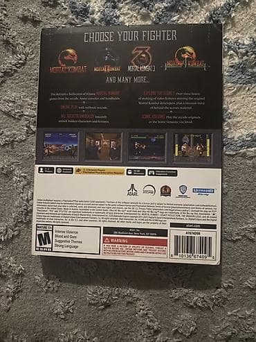 john wick: Mortal Kombat: Legacy Kollection — игра на PS5 (диск, коробка) — 2