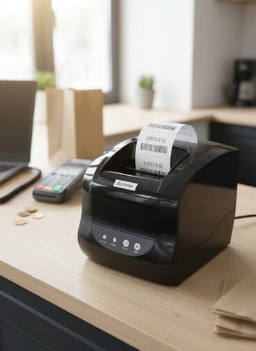 оборудование для нижнего белья: Принтер этикеток и чеков XPrinter XP-365B 3500 сом Сканер Tovi i263 — 1