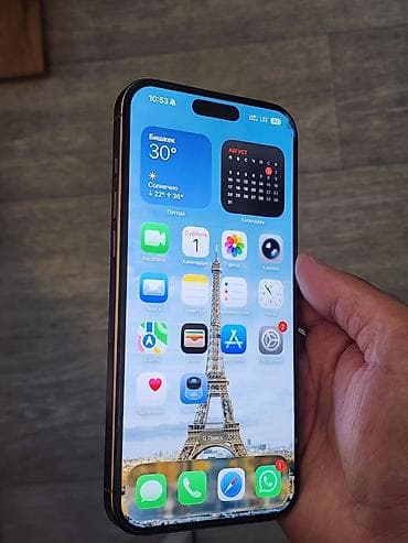 5 iphone: IPhone 16 Pro Max, Б/у, 256 ГБ, 90 % — 1