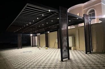 Все для дома и сада: Навес, Односкатный, Металл, Поликарбонат, Установка — 3