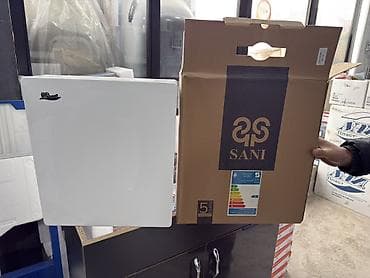 type s: Белый прямоугольный водонагреватель SANI, предназначенный для — 1