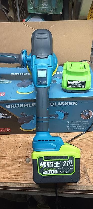 ac adapter: Полировальная машинка POLISHER эксцентриковая, аккумуляторная — 1