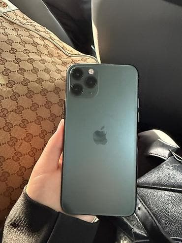 phone 6: IPhone 11 Pro Max, Б/у, 256 ГБ, Matte Midnight Green, 72 % — 1