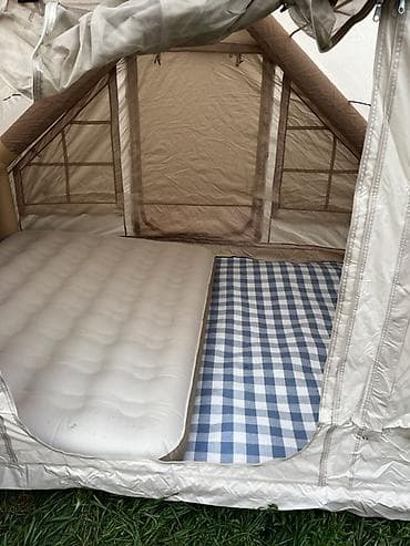 Палатки: Кемпинговый комплект для отдыха на природе Состав: - Палатка — 4