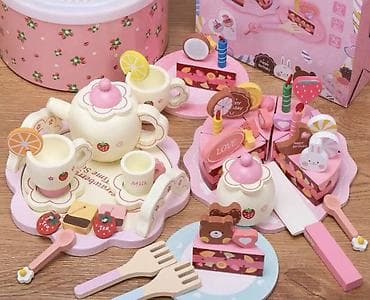 детская кухонная мебель: Деревянный игровой набор «Кухонный миксер» Стильная и экологичная — 6