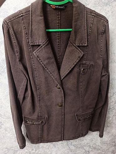 куртка женская бишкек: Продается б.у женский джинсовый пиджак 6 мкр — 1