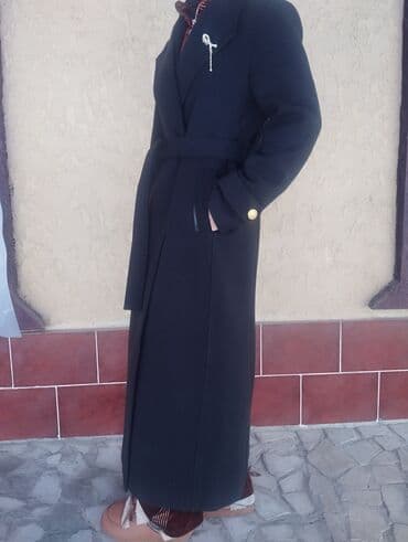 шикарный турецкие вечерние платья для полных: Пальто, Классика, Осень-весна, Длинная модель, С поясом, Стандарт — 5