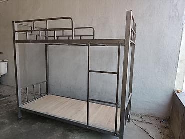 двухъярусные кровати железный: Двухъярусная кровать сделана на заказ. Осталась 1 шт. - Длина: 170 см — 5