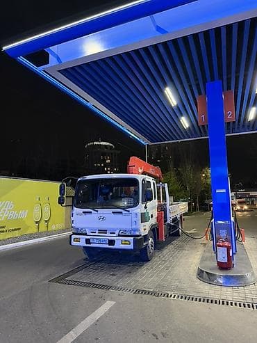 Аренда/услуги манипулятора (кран-борта) - Грузовой автомобиль Hyundai at lalafo.kg Аренда/услуги манипулятора (кран-борта) - Грузовой автомобиль Hyundai