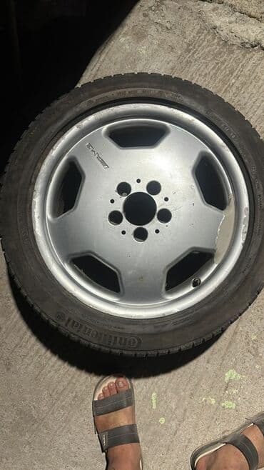 зимний шины: Колеса в сборе 225 / 50 / R 17, 1 шт, Литые, отверстий - 5 — 1