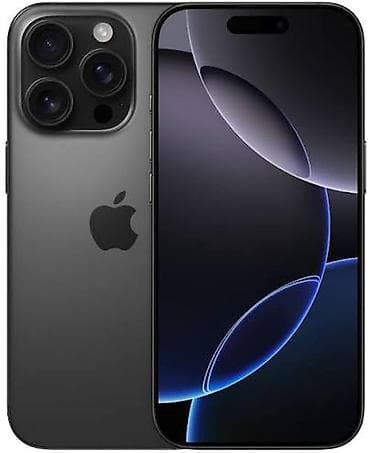 iphone 4: IPhone 16 Pro, Б/у, 256 ГБ, Black Titanium, Коробка, 89 % — 2