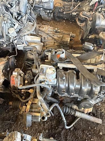 гоф 4: Бензиновый мотор Volkswagen 1.6 л, Б/у, Оригинал, Германия — 6