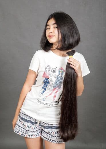 Киреге берилүүчү кийимдер: Скупка, скупаю, покупаю волос от 55 см очень дорого, качественная — 1