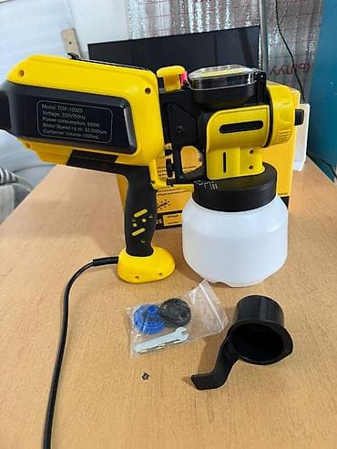 Инструменты: Электрический краскопульт, Новый, В наличии — 1