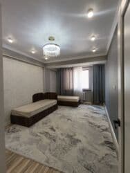 сдам 2 комнатную квартиру на длительный срок рядом джал бишкек: 3 комнаты, Собственник, Без подселения, С мебелью полностью — 9