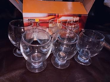 набор тарелок на 6 персон: Стильные стаканы на 6 персон — 1