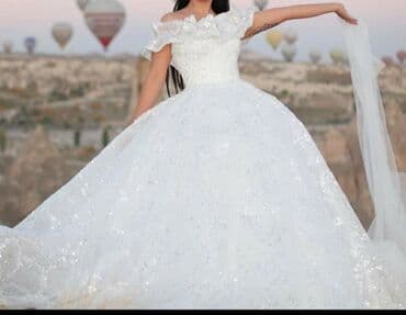 фата на девичник: Свадебные платья — 3